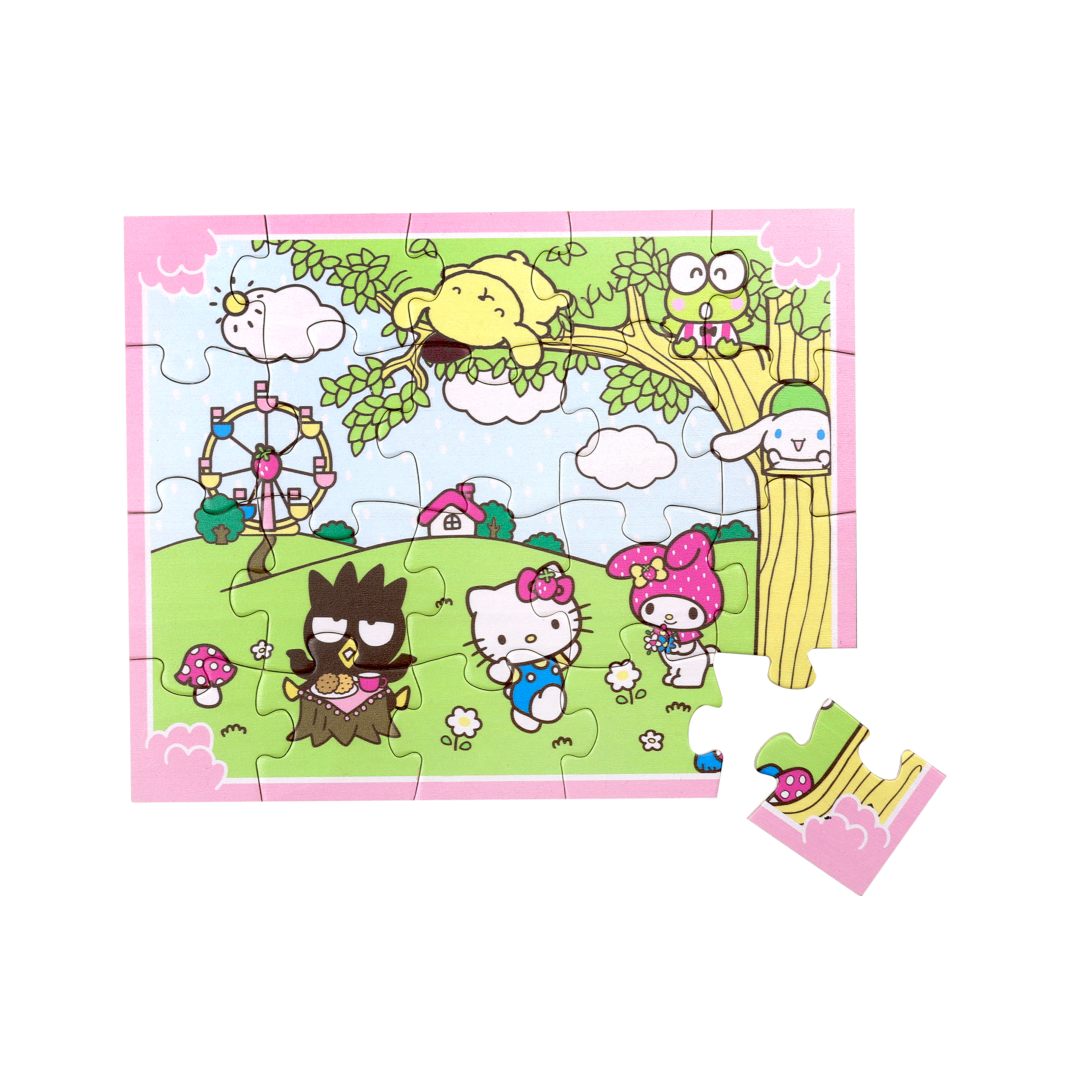Hello Kitty hello kitty puzzle wooden puzzle 20 pieces